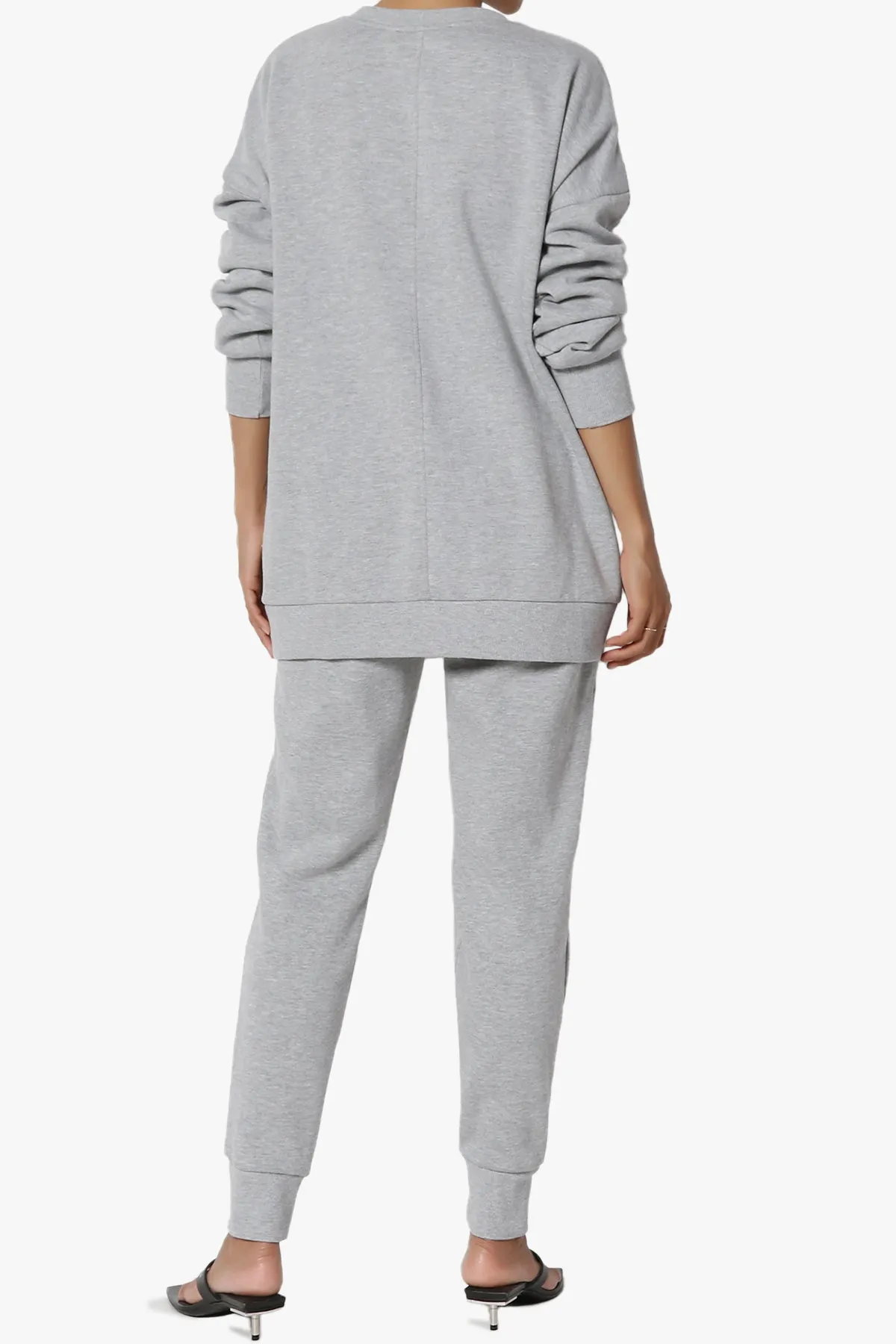 Accie Fleece Pullover & Jogger Set PLUS