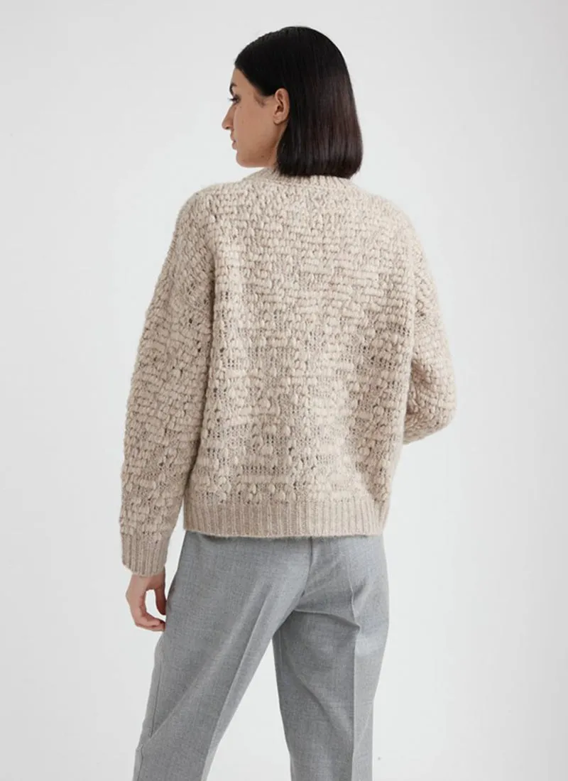 Alpaca Wool-Blend Sweater