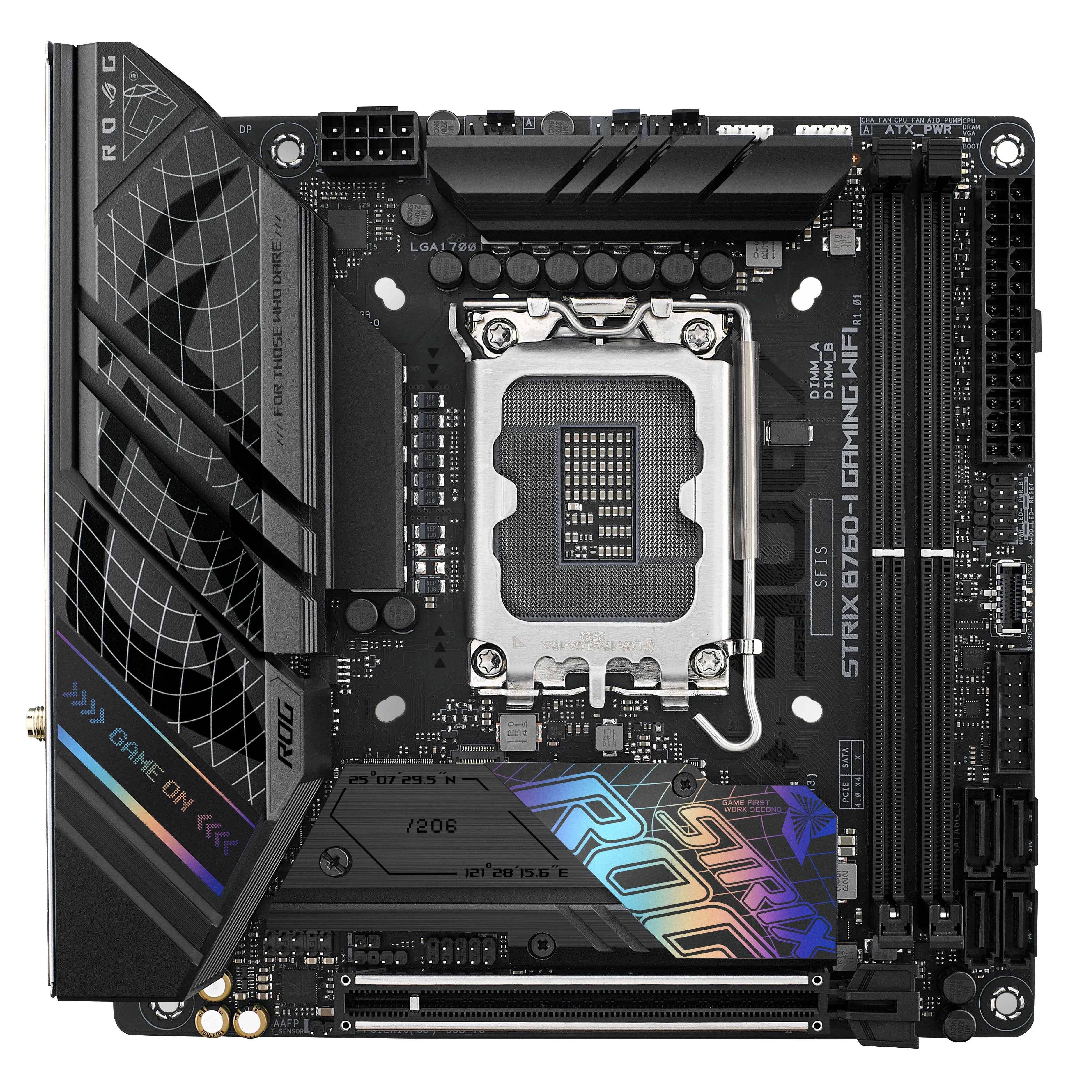 Asus Mainboard Rog Strix B760-I - Mini Itx - Lga 1700 - Intel B760