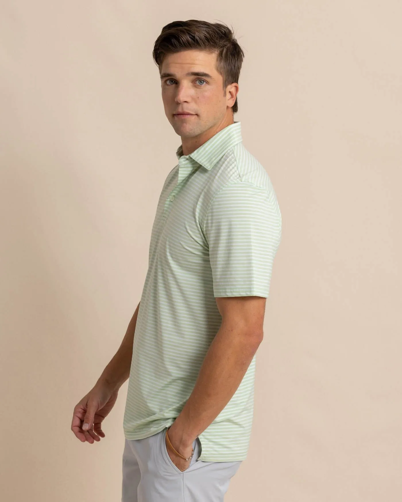 brrr°®-eeze Beattie Stripe Performance Polo - Sale