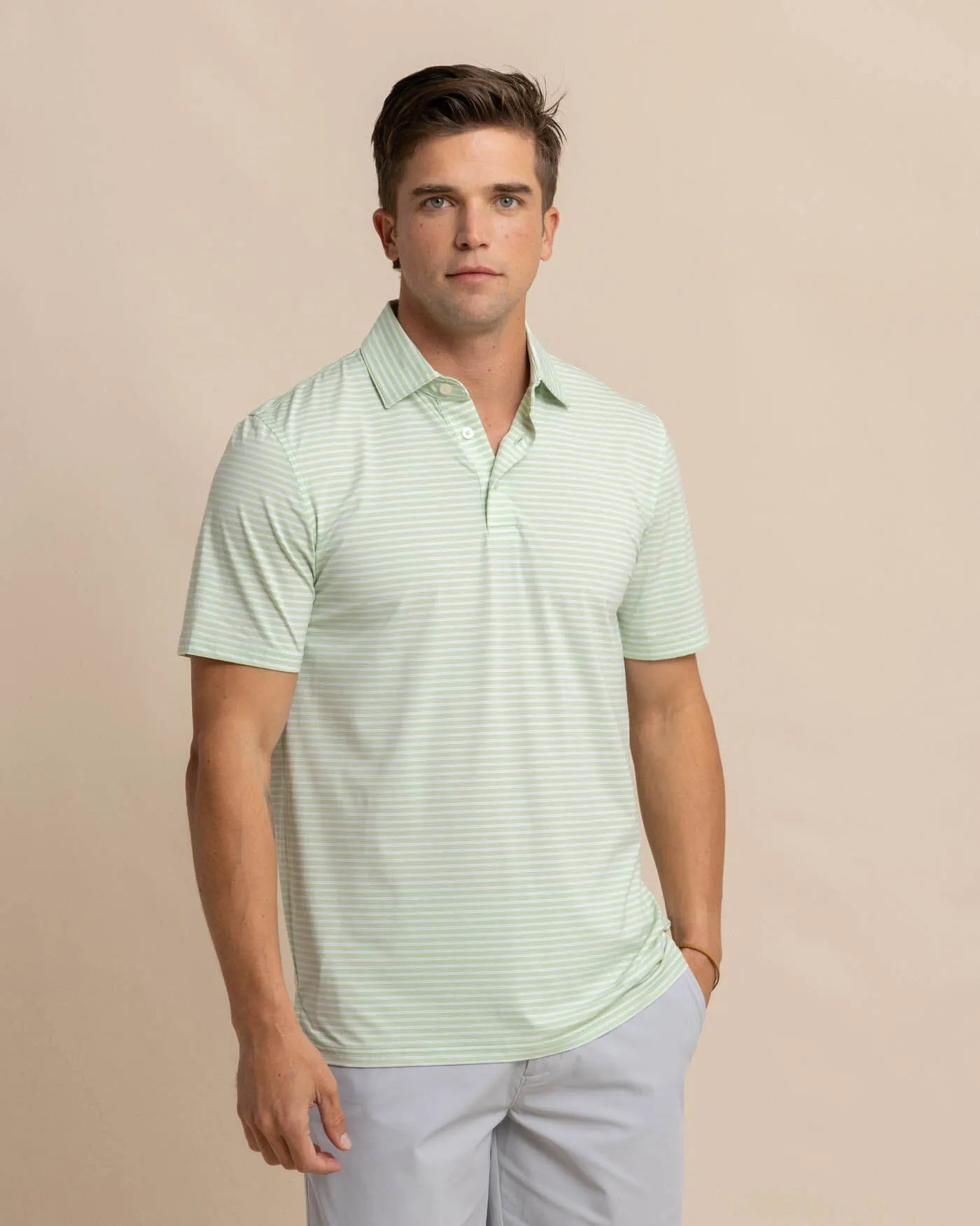 brrr°®-eeze Beattie Stripe Performance Polo - Sale