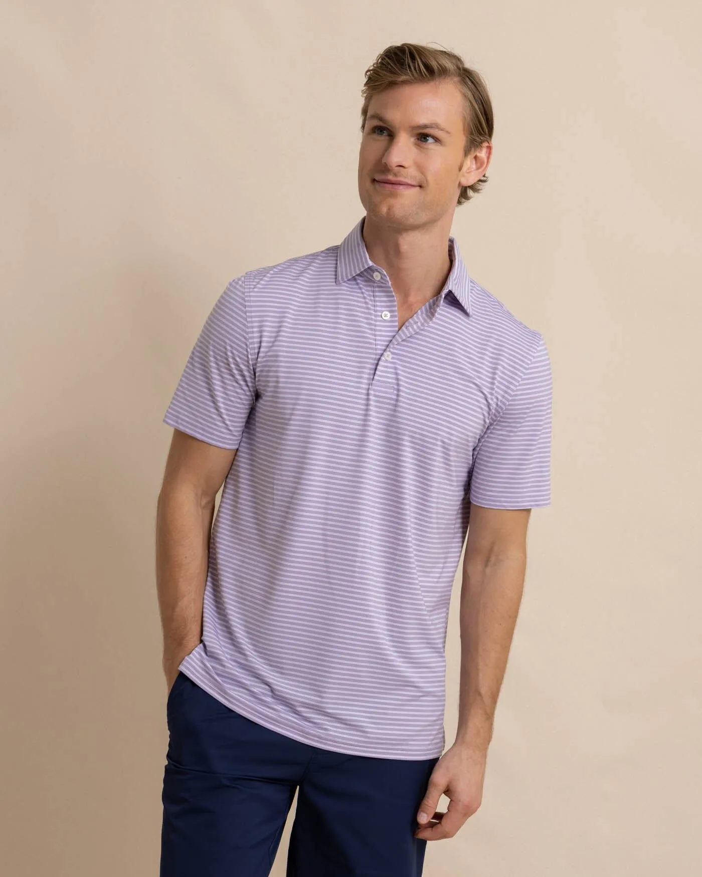 brrr°®-eeze Beattie Stripe Performance Polo - Sale