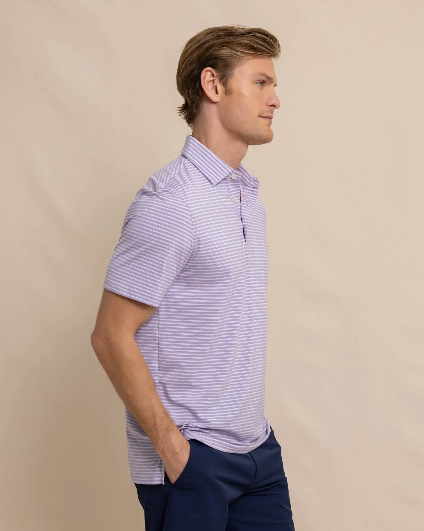 brrr°®-eeze Beattie Stripe Performance Polo - Sale