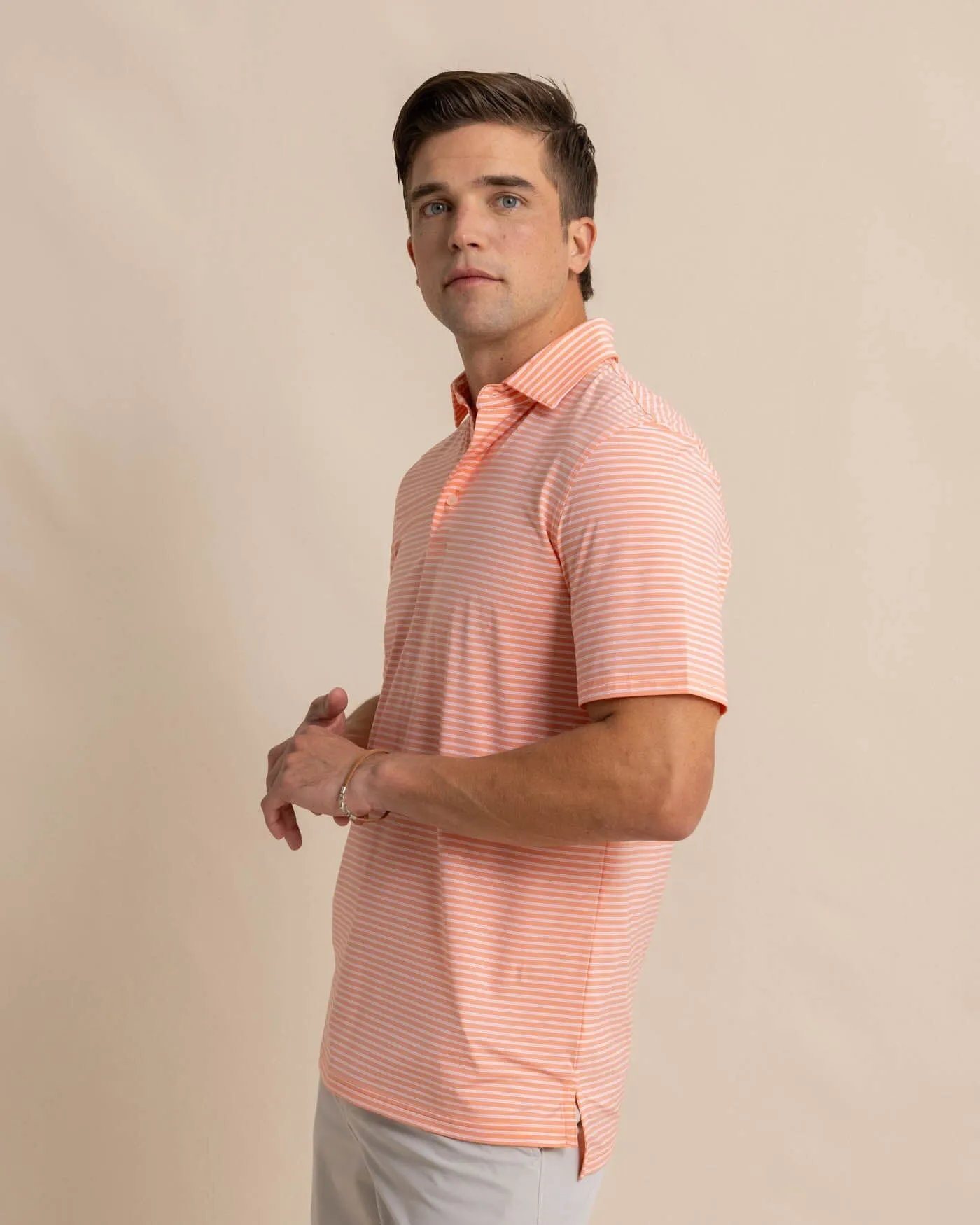 brrr°®-eeze Beattie Stripe Performance Polo - Sale