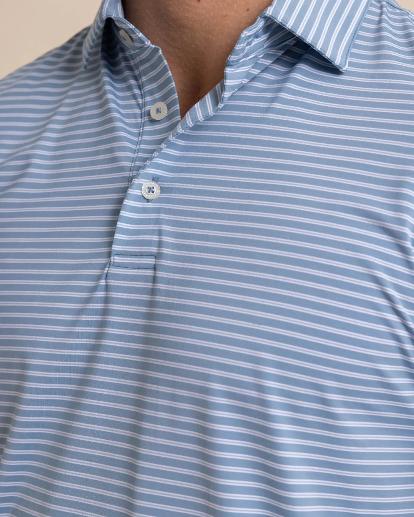 brrr°®-eeze Beattie Stripe Performance Polo