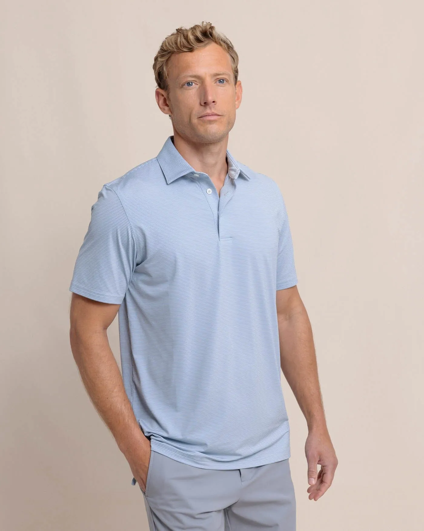 brrr°®-eeze Meadowbrook Stripe Polo - Sale