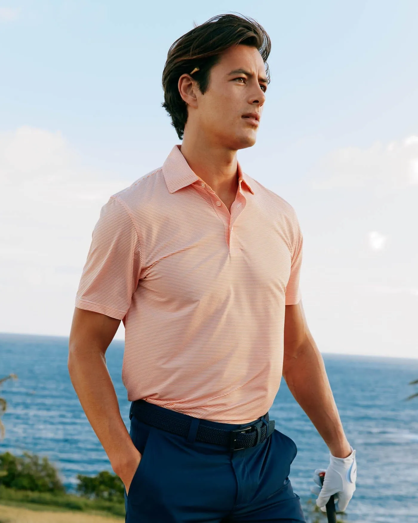 brrr°®-eeze Meadowbrook Stripe Polo - Sale