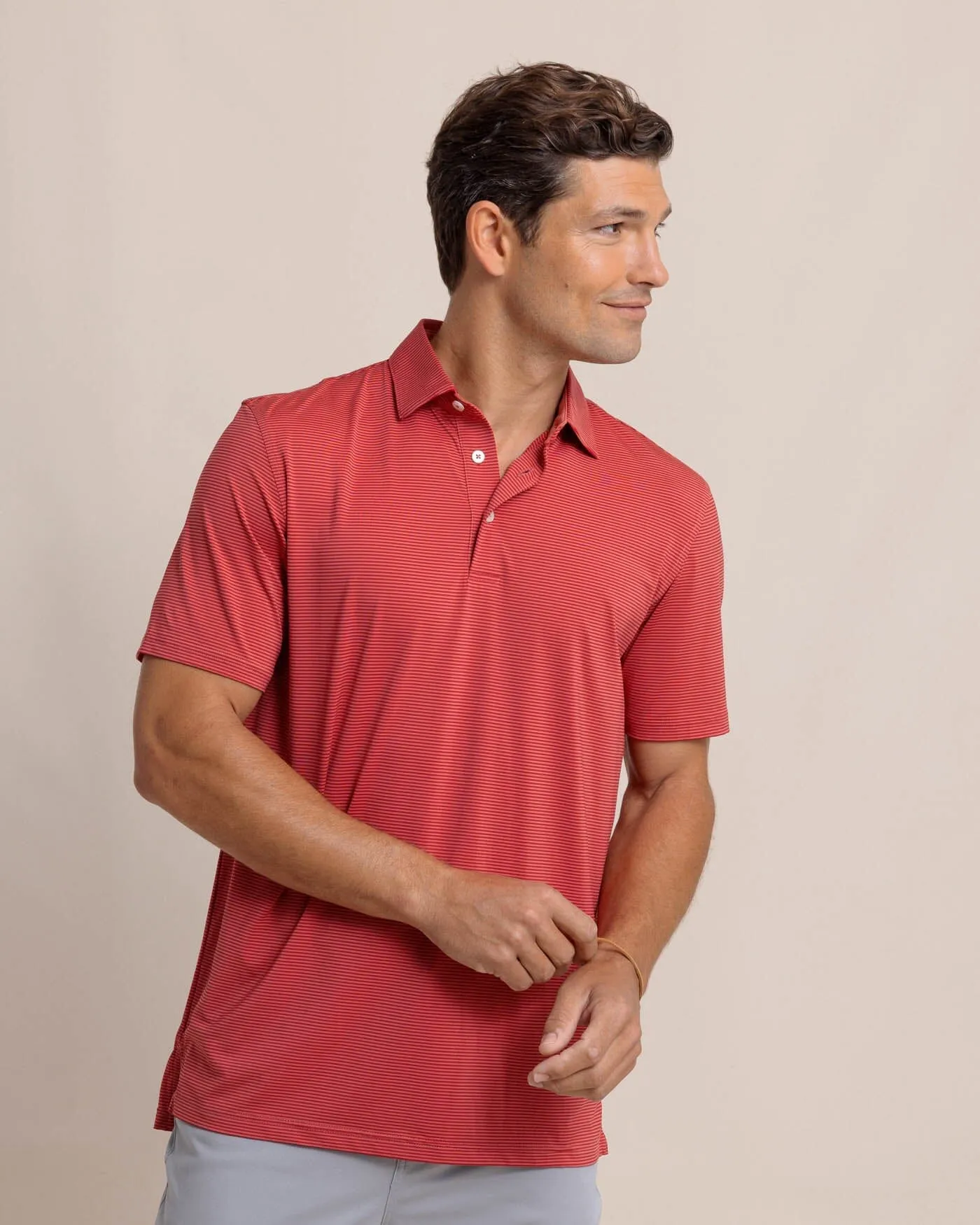 brrr°®-eeze Meadowbrook Stripe Polo - Sale