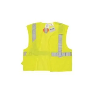 CL2MLPFRX2 MCR Class 2,Tear-Away,Polyester Mesh Safety Vest