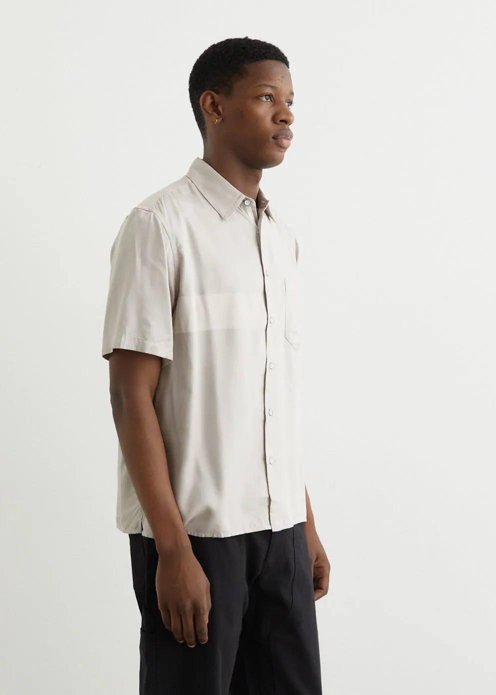 Dalton Stripe Short Sleeve Shirt