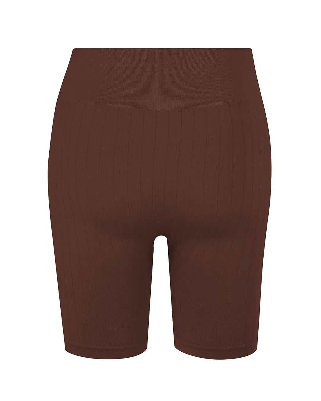 FLUID Flat Ribbed Shorts | Maroon