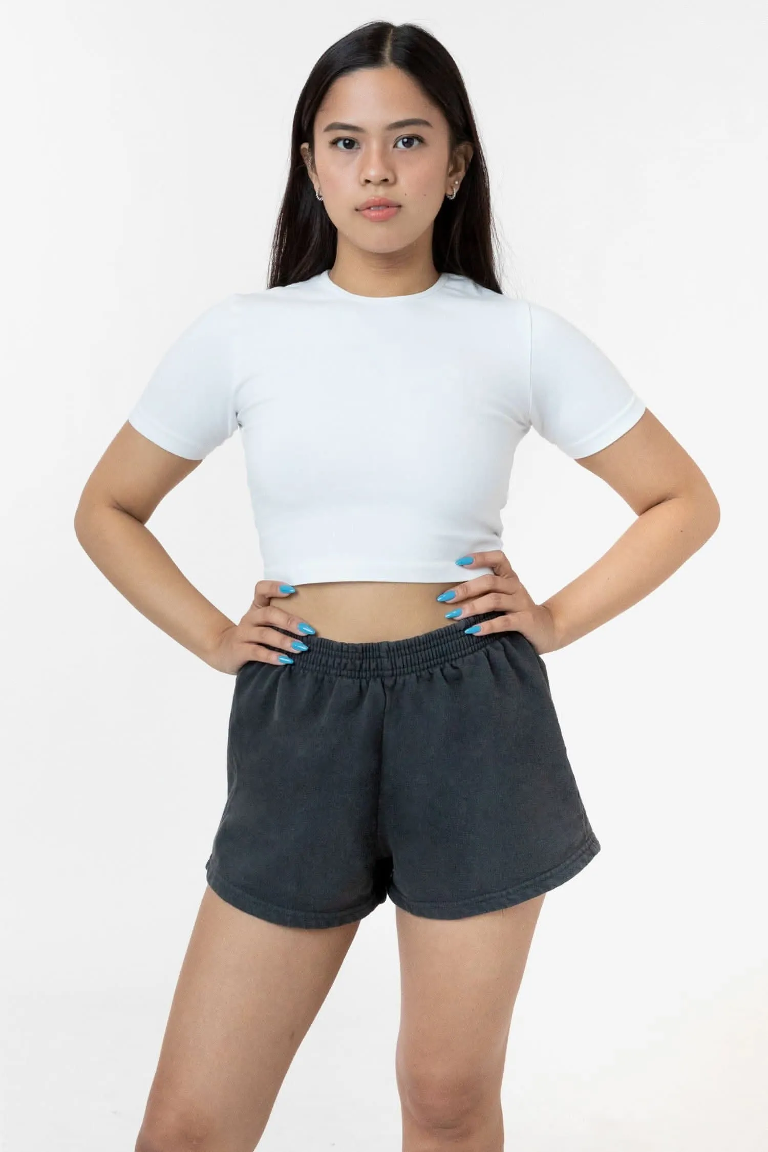 HF314 - Heavy Fleece Short Sweat Shorts (Garment Dye)