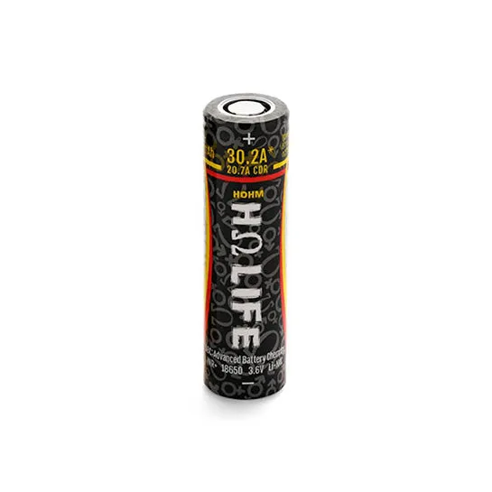 Hohm Tech Hohm Life 18650 INR 3015mAh 22.1A Flat Top Battery