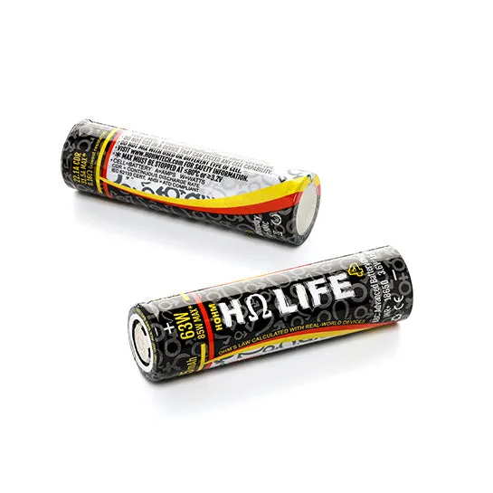 Hohm Tech Hohm Life 18650 INR 3015mAh 22.1A Flat Top Battery