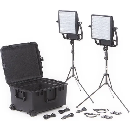 Litepanels Astra 3X Bi-Colour Traveler Duo V-Mount Kit Litepanels