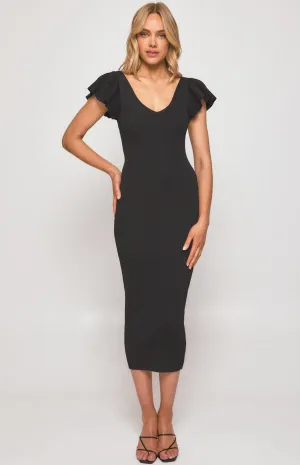 Mirabel Midi Dress - Black