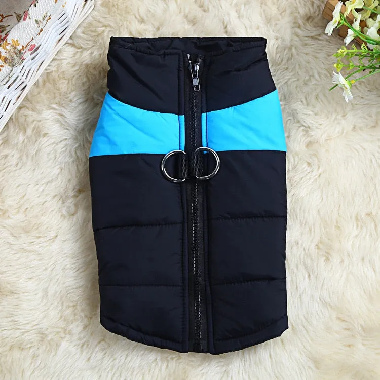 PETRAVEL Waterproof Dog Coats With Harness Hole