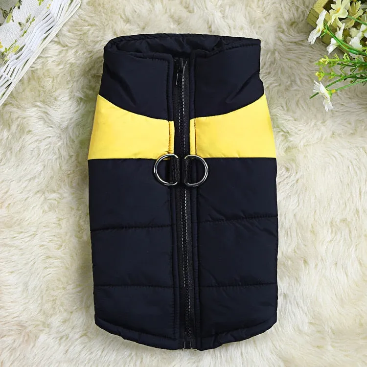 PETRAVEL Waterproof Dog Coats With Harness Hole