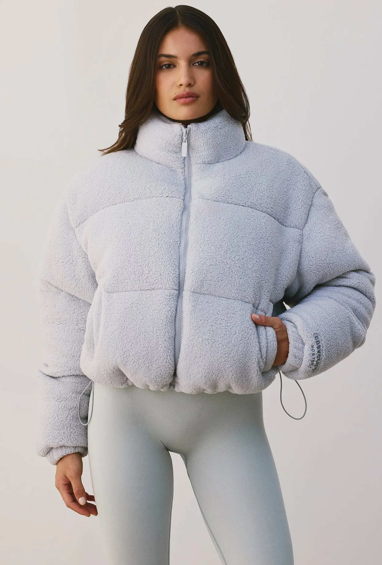 Puffer Jacket in Fog