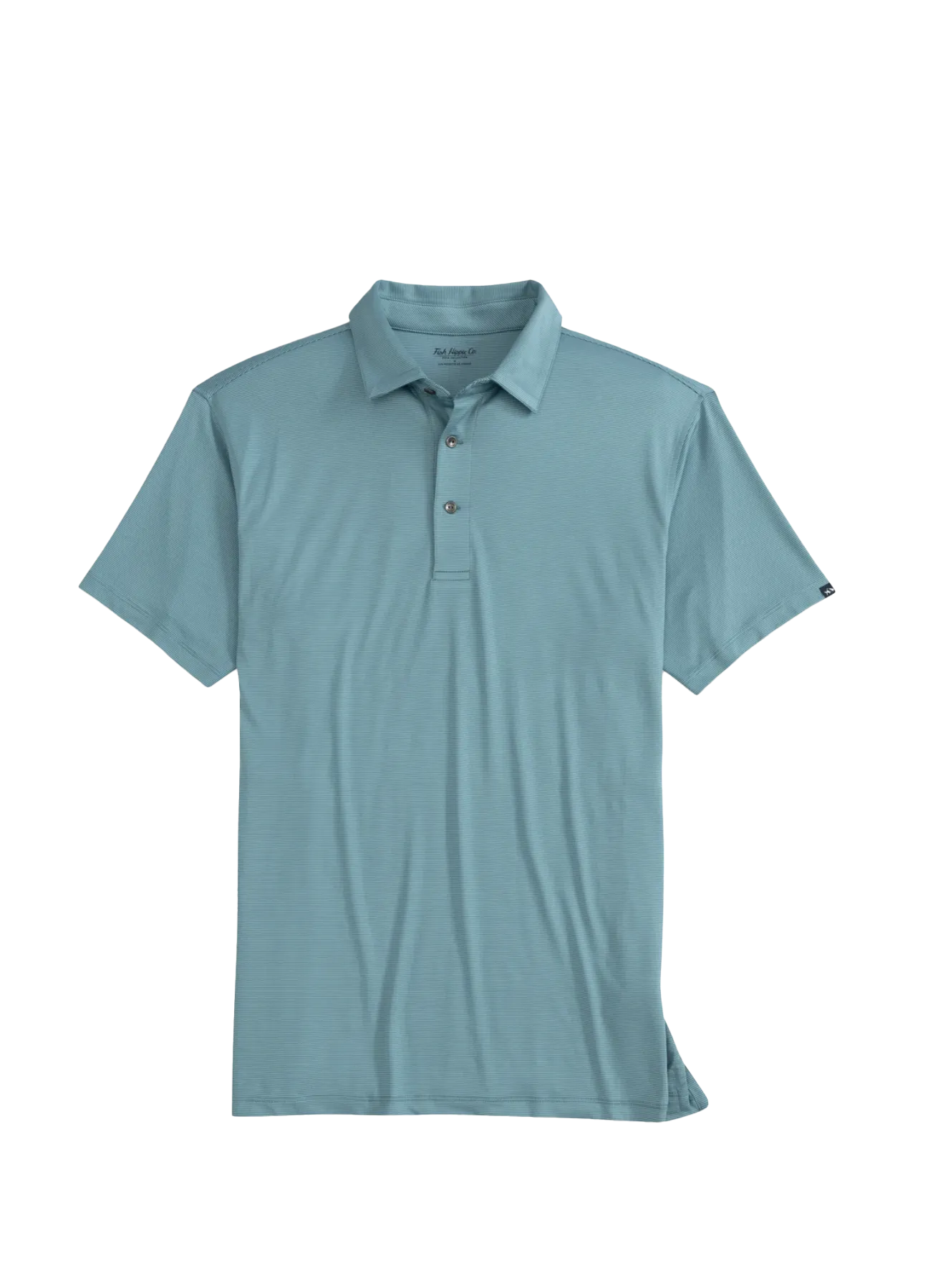 Runnel Stripe Perf Polo Ranger Blue