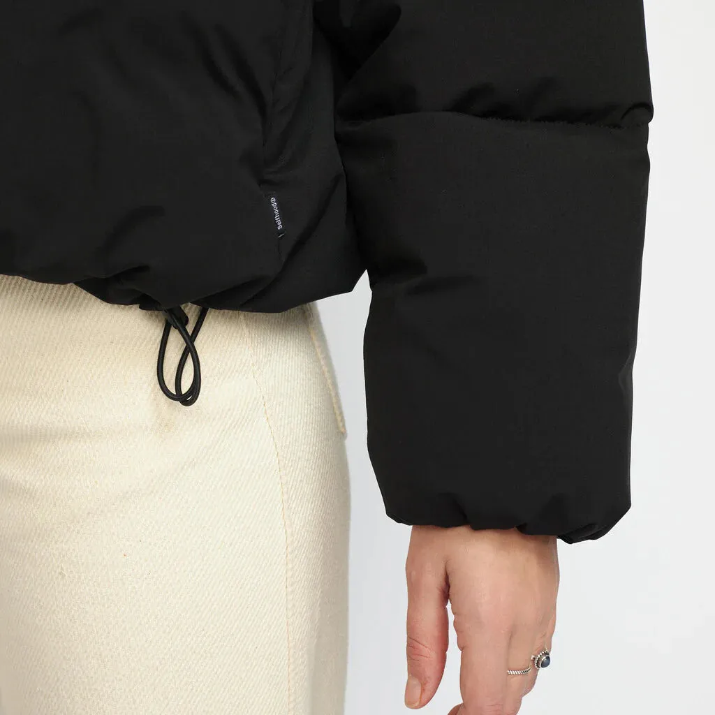 Selfhood Black Short Puffer