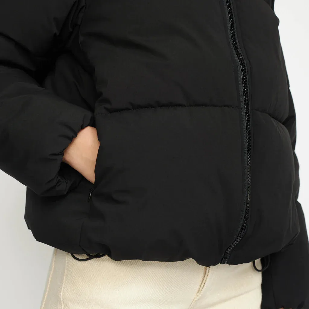 Selfhood Black Short Puffer