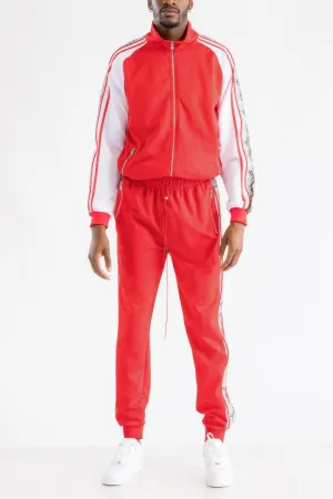 Snake Stripe Track Suit