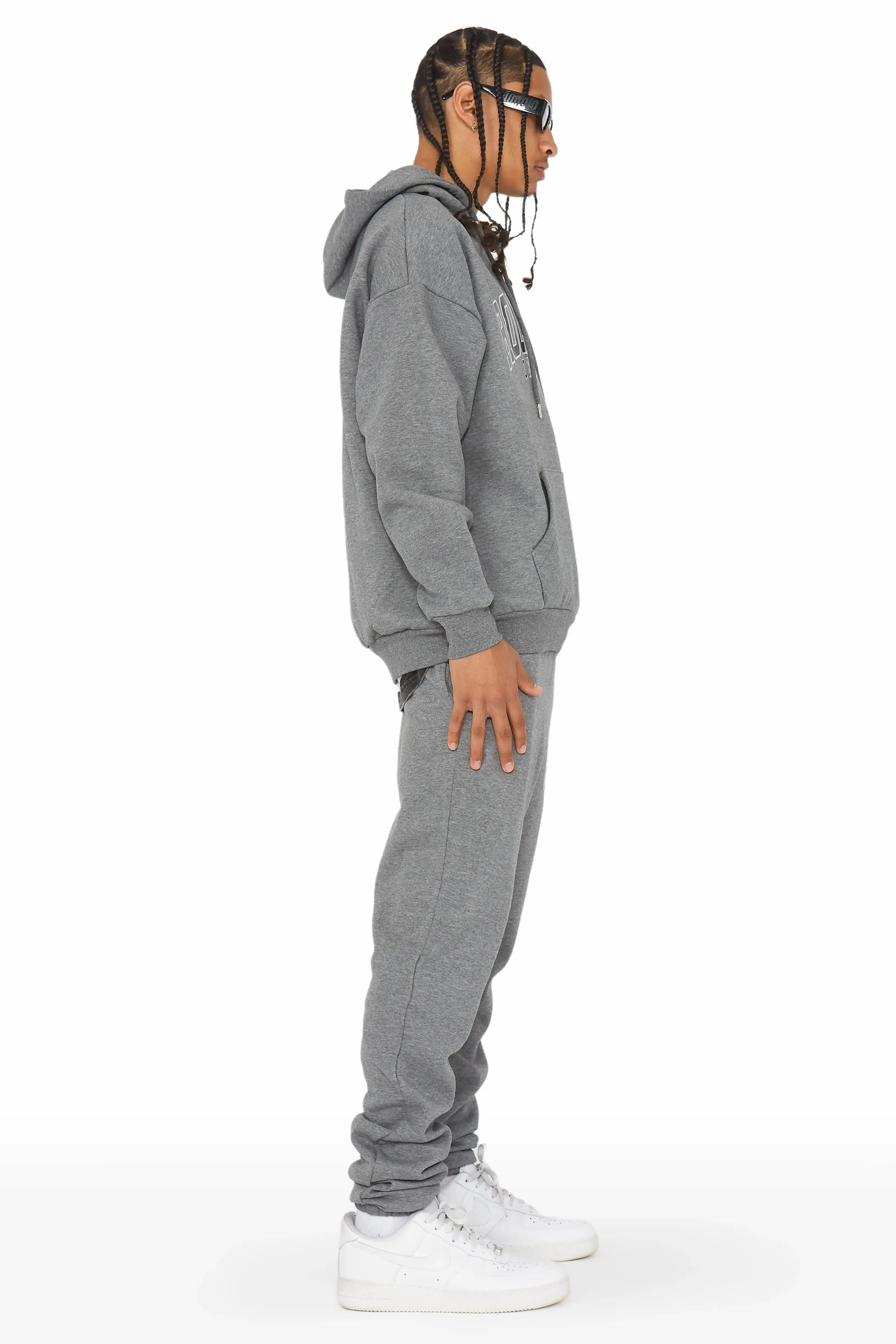 Tobias Vintage Grey Relaxed Fit Track Set