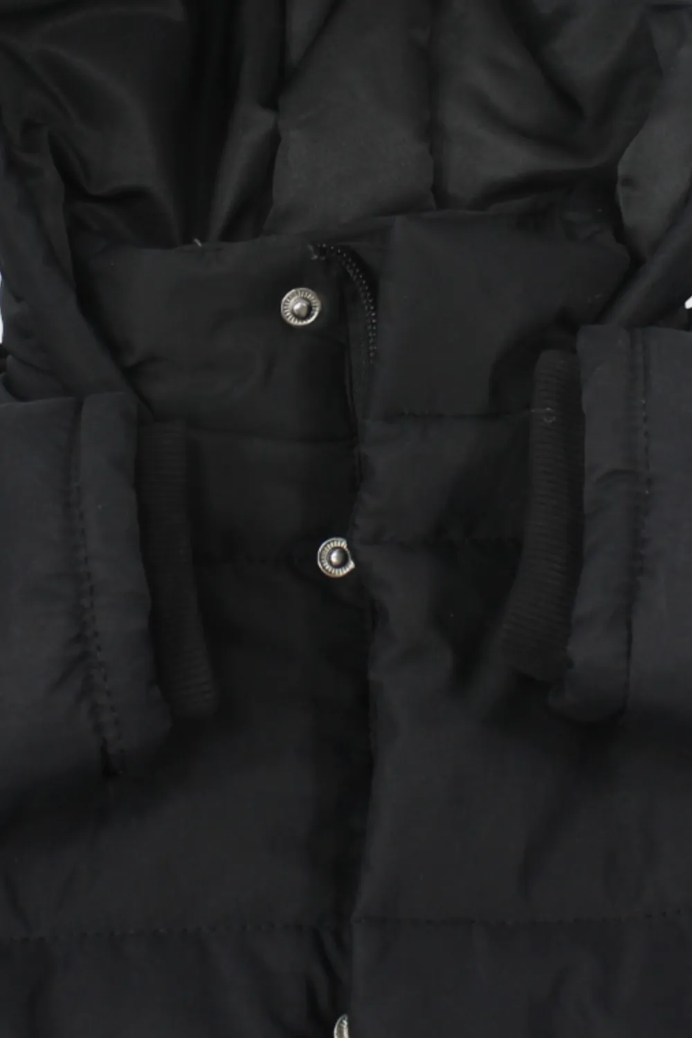 Unisex Black Puffer Jacket