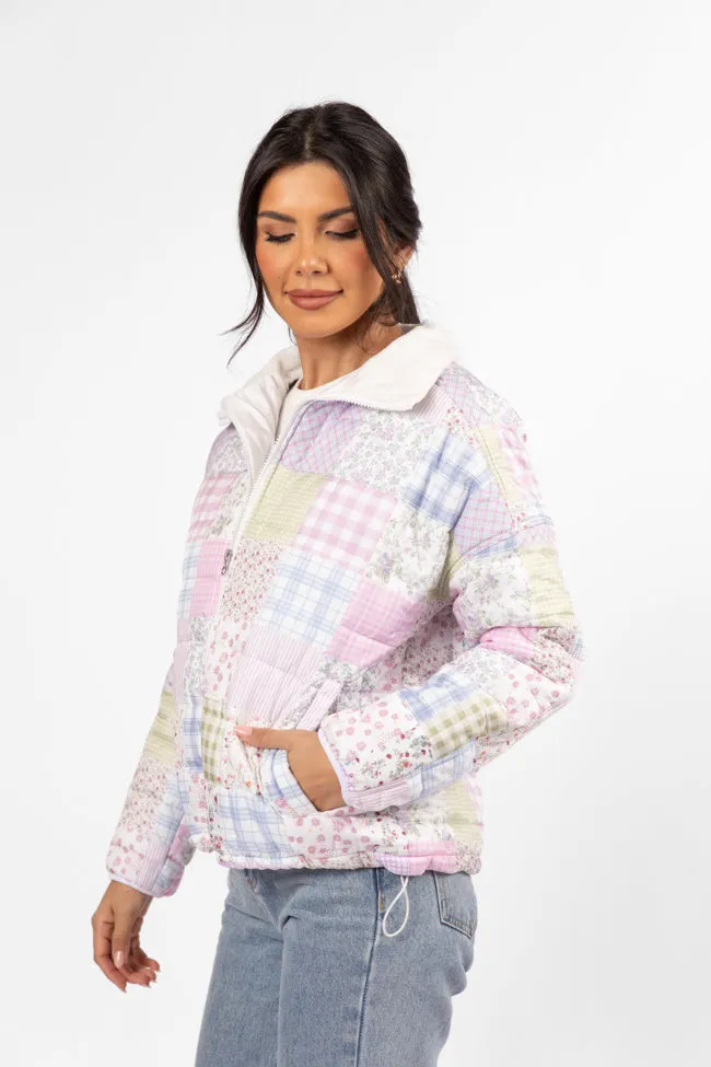 Vail Valley Multi Patch Printed Puffer Jacket